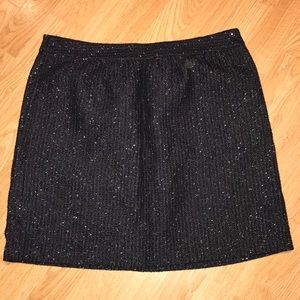 Ann Taylor Loft Sparkle Tweed Skirt